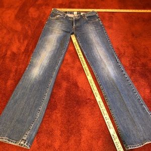 Lucky Mid Rise Button Fly Jeans